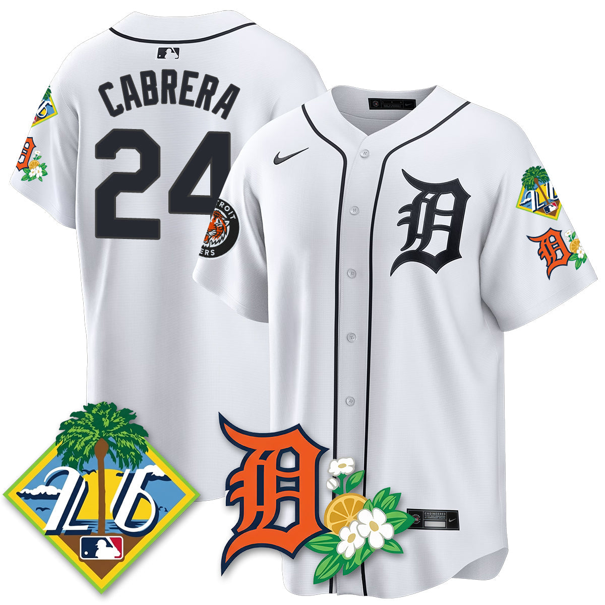 DET 2026 Spring Training Vapor Limited Men Jersey - All Stitched