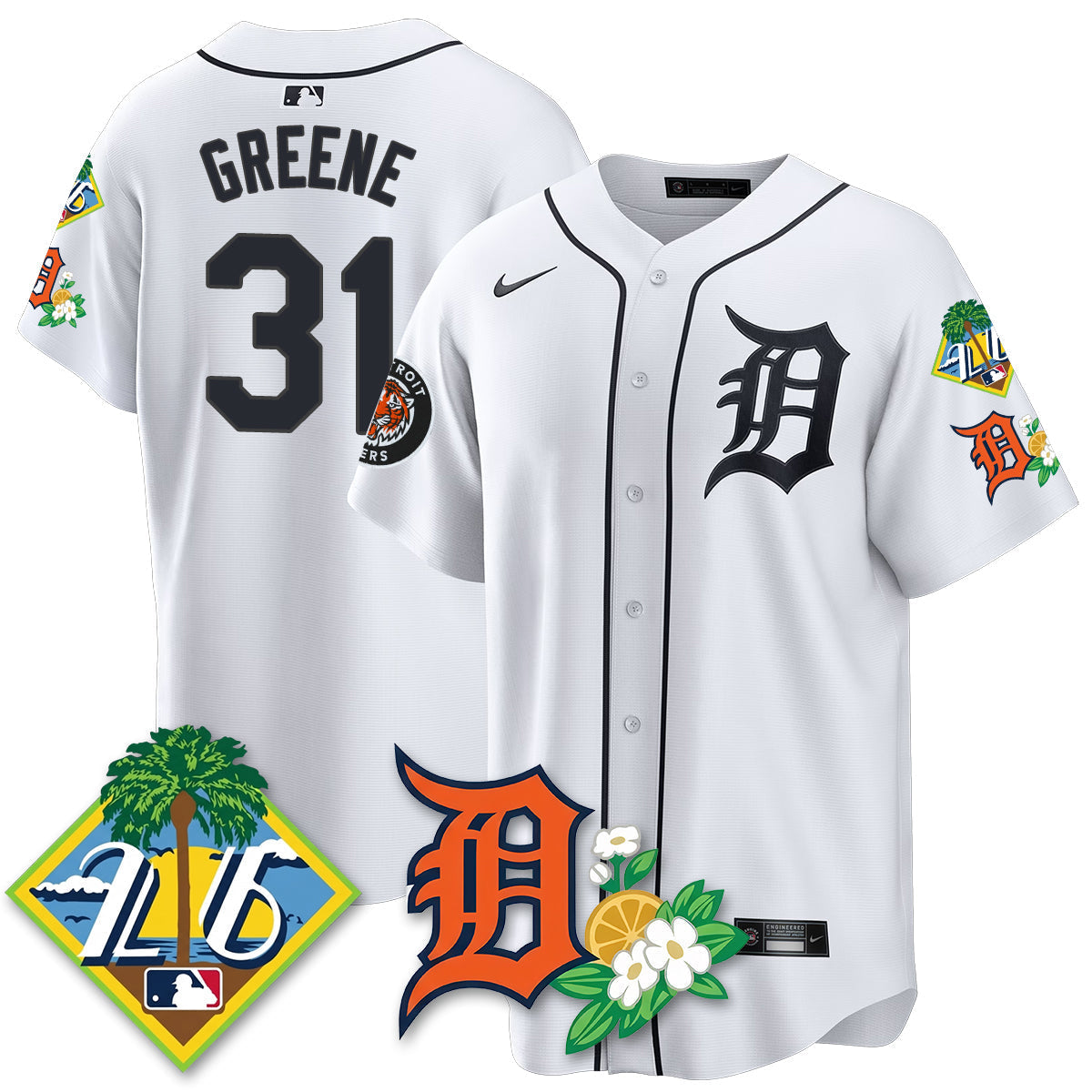 DET 2026 Spring Training Vapor Limited Men Jersey - All Stitched