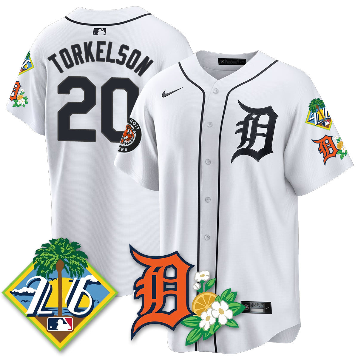 DET 2026 Spring Training Vapor Limited Men Jersey - All Stitched
