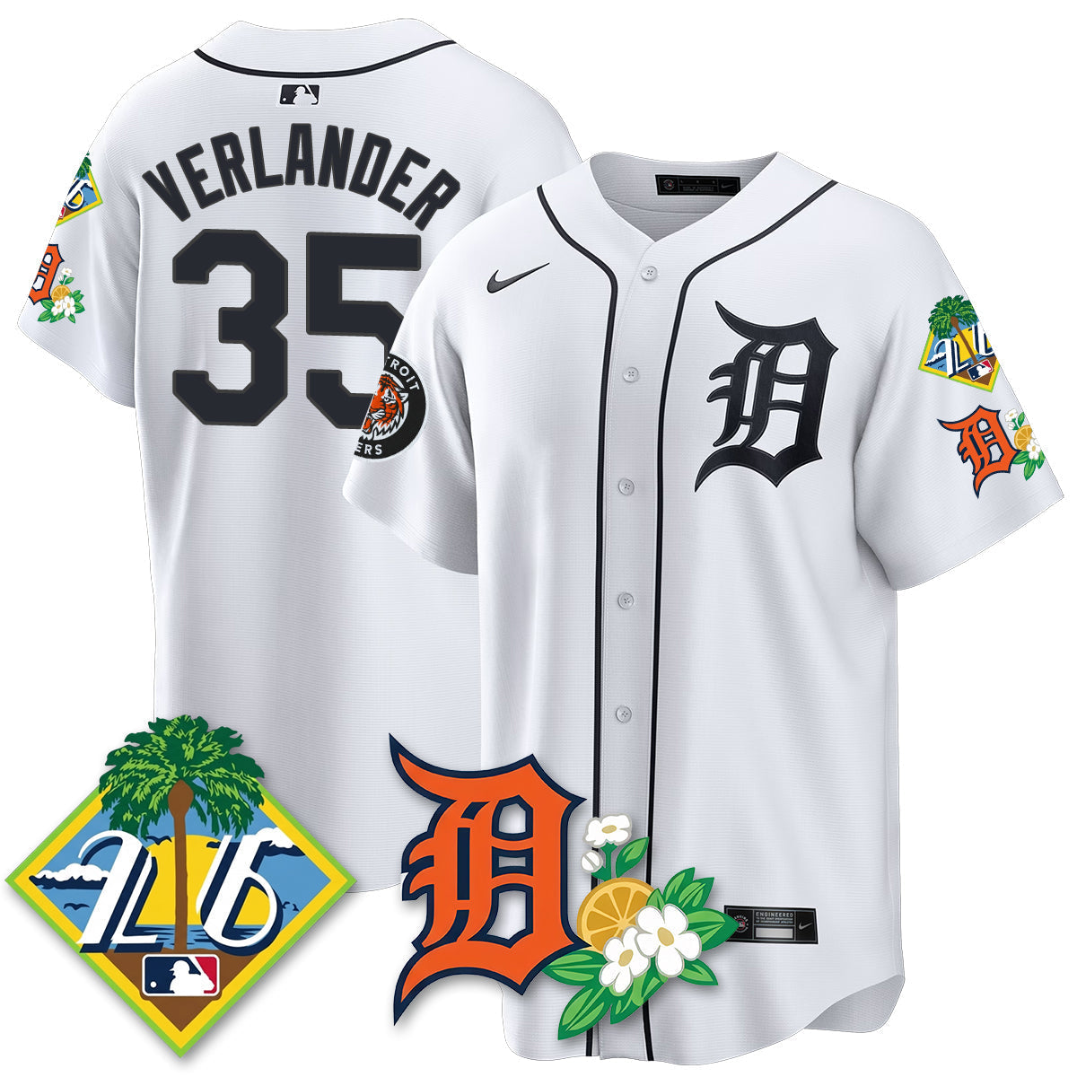 DET 2026 Spring Training Vapor Limited Men Jersey - All Stitched
