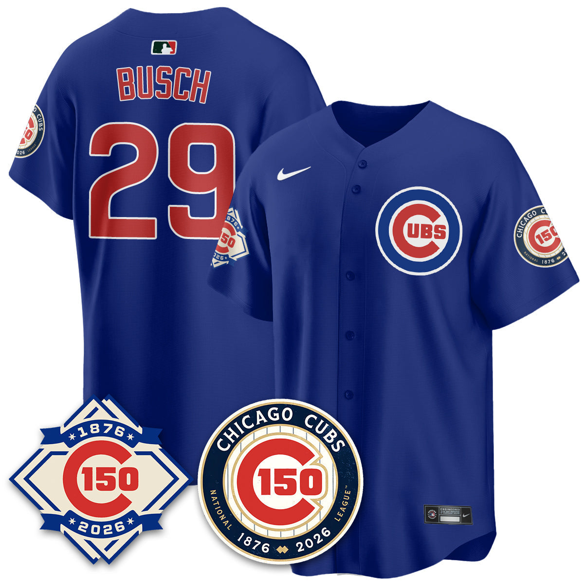 CHC Vapor Limited Royal Jersey - 150th Anniversary - Stitched