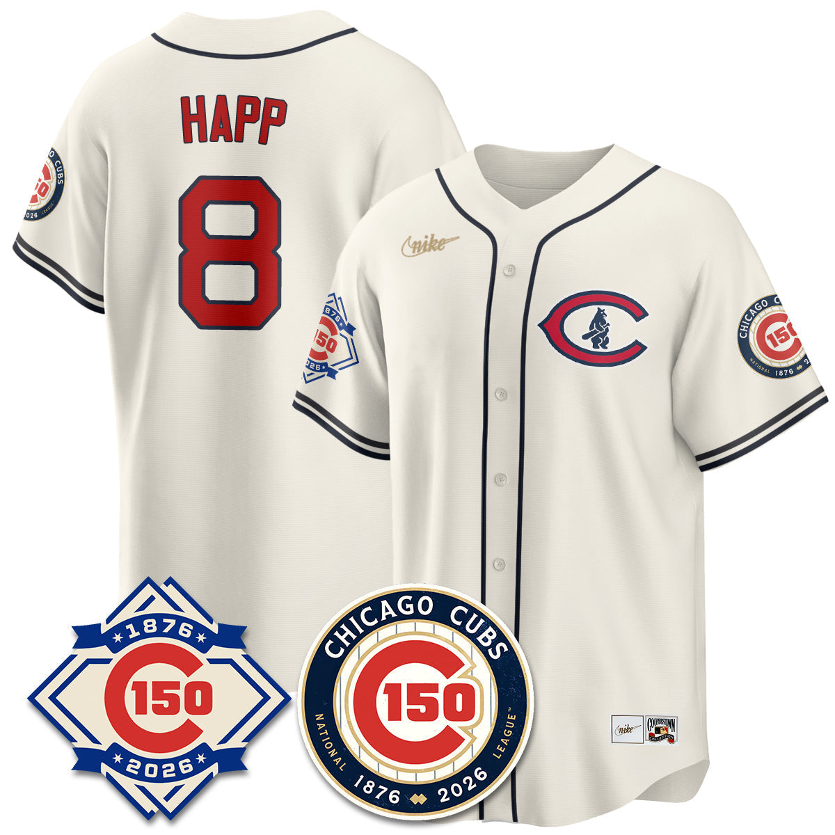 CHC Throwback Vapor Limited Jersey - 150th Anniversary - All Stitched