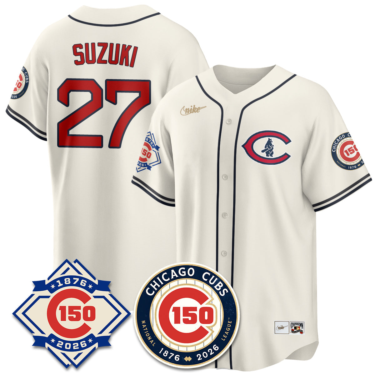 CHC Throwback Vapor Limited Jersey - 150th Anniversary - All Stitched