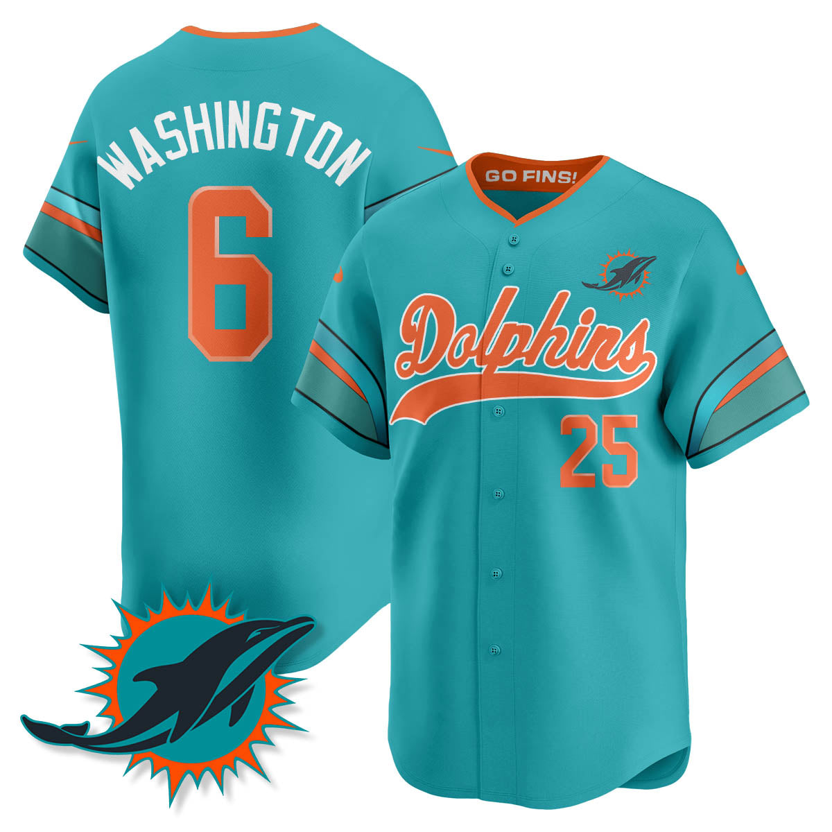 MIA "Rivalries" Vapor Limited Baseball Jersey - All Stitched