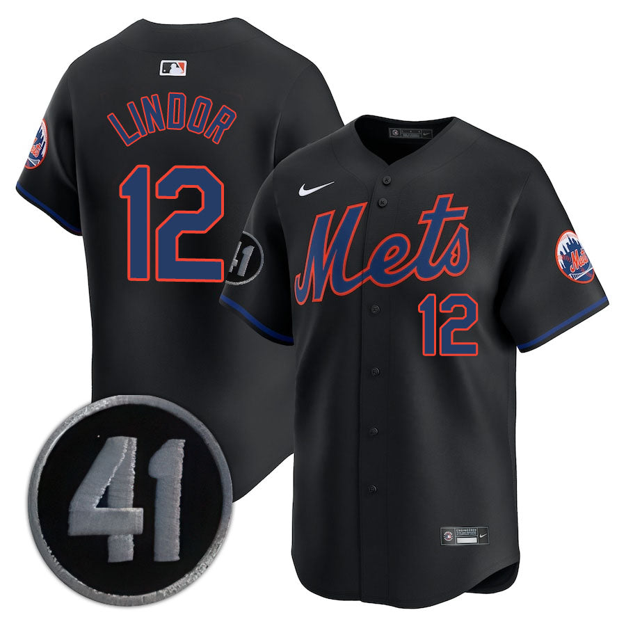 NYM Limited Jersey - 2020 Patch - All Stitched