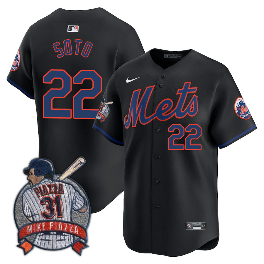 NYM Limited Jersey - 2016 Patch - All Stitched