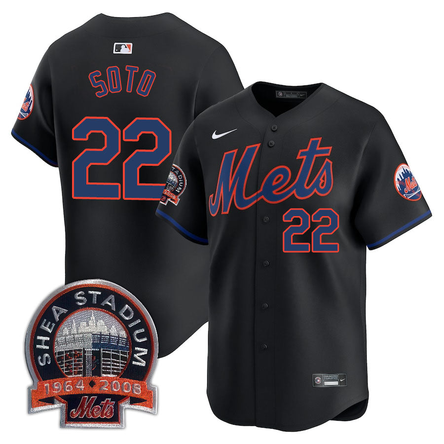 NYM Limited Men Jersey - 2008 Patch - All Stitched