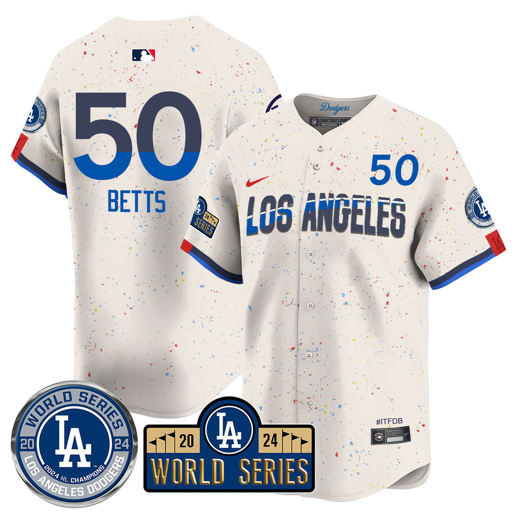 LAD World Series 2024 Men Jersey - All Stitched