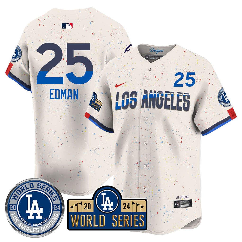 LAD World Series 2024 Men Jersey - All Stitched