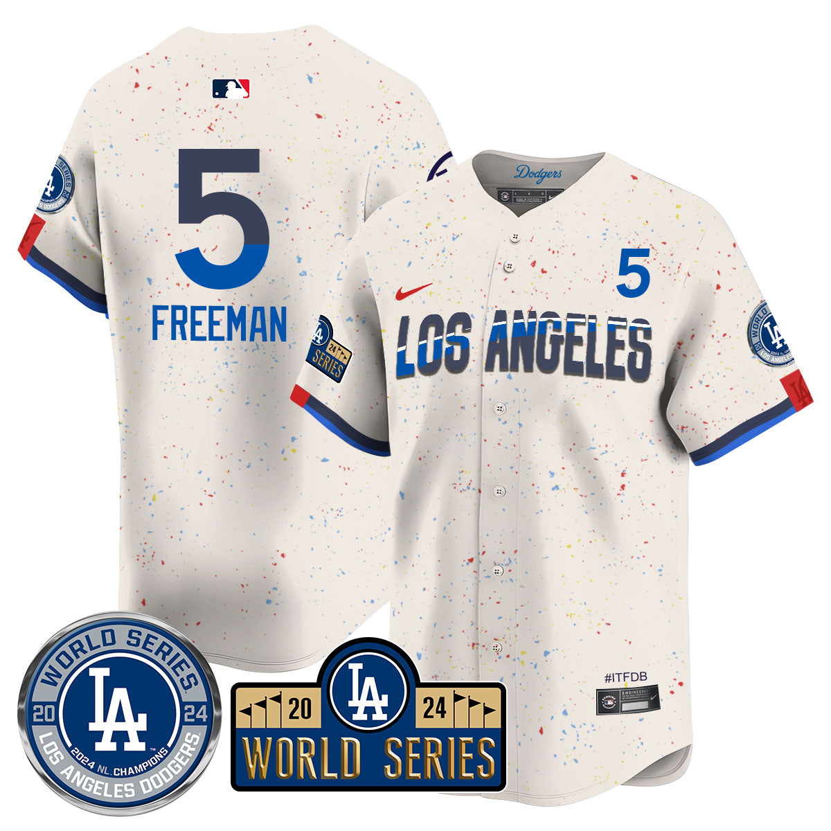 LAD World Series 2024 Men Jersey - All Stitched