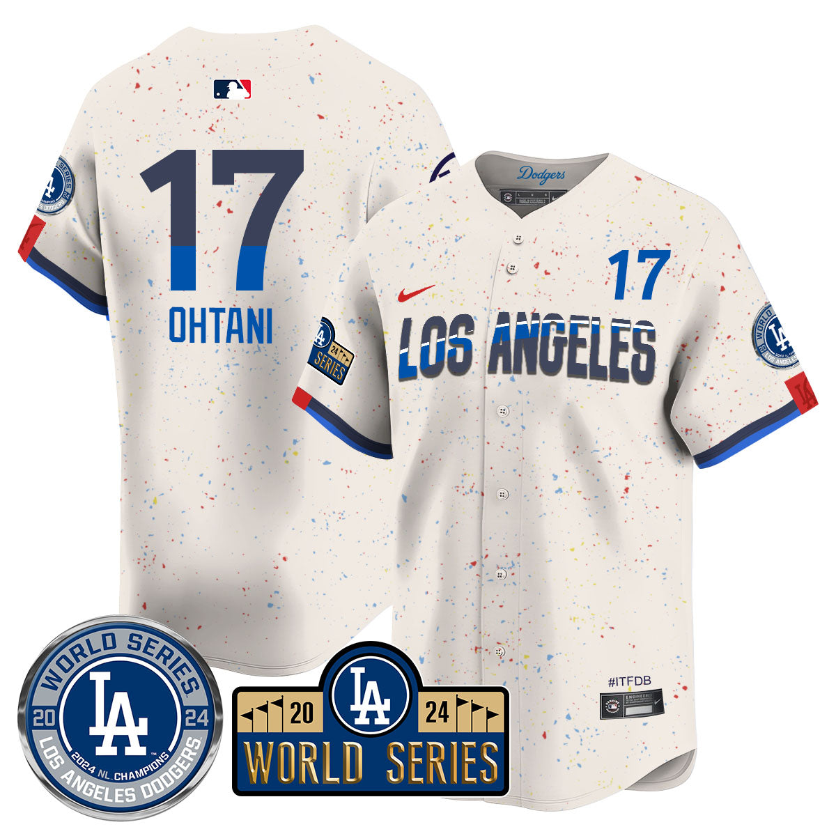 LAD World Series 2024 Men Jersey - All Stitched