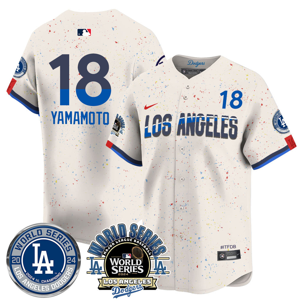 LAD World Series 2024 Jersey - All Stitched