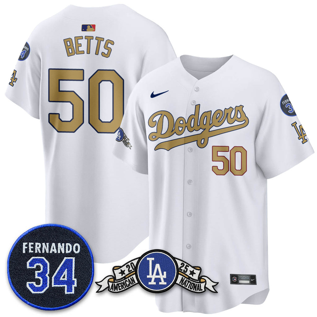 LAD 2025 National League Champions Men Jersey - All Stitched