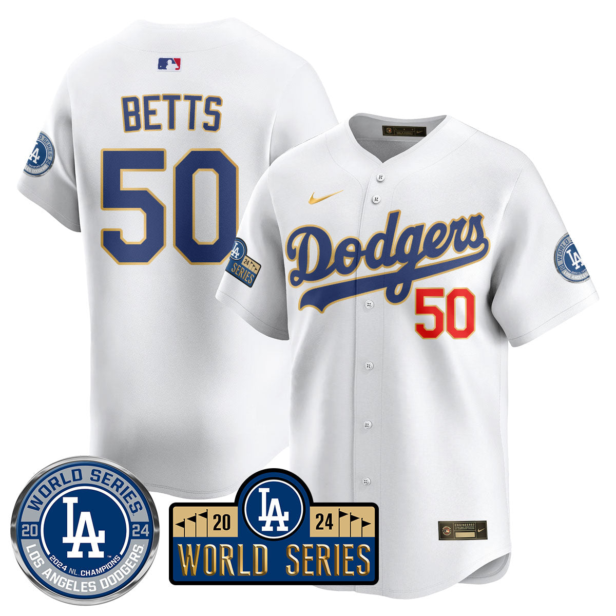 LAD World Series 2024 Men Jersey - All Stitched