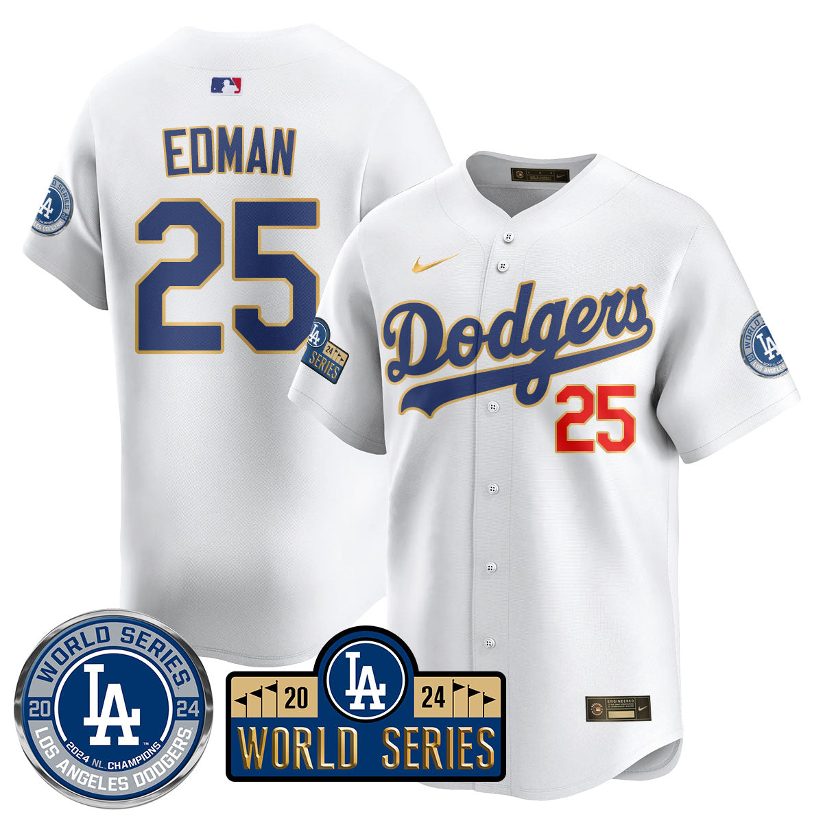 LAD World Series 2024 Men Jersey - All Stitched