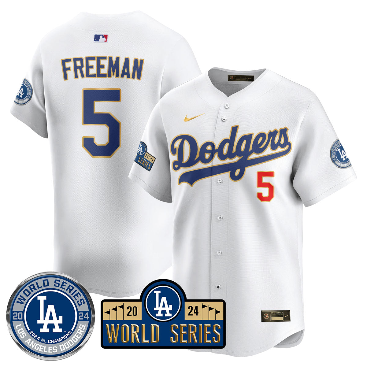LAD World Series 2024 Men Jersey - All Stitched