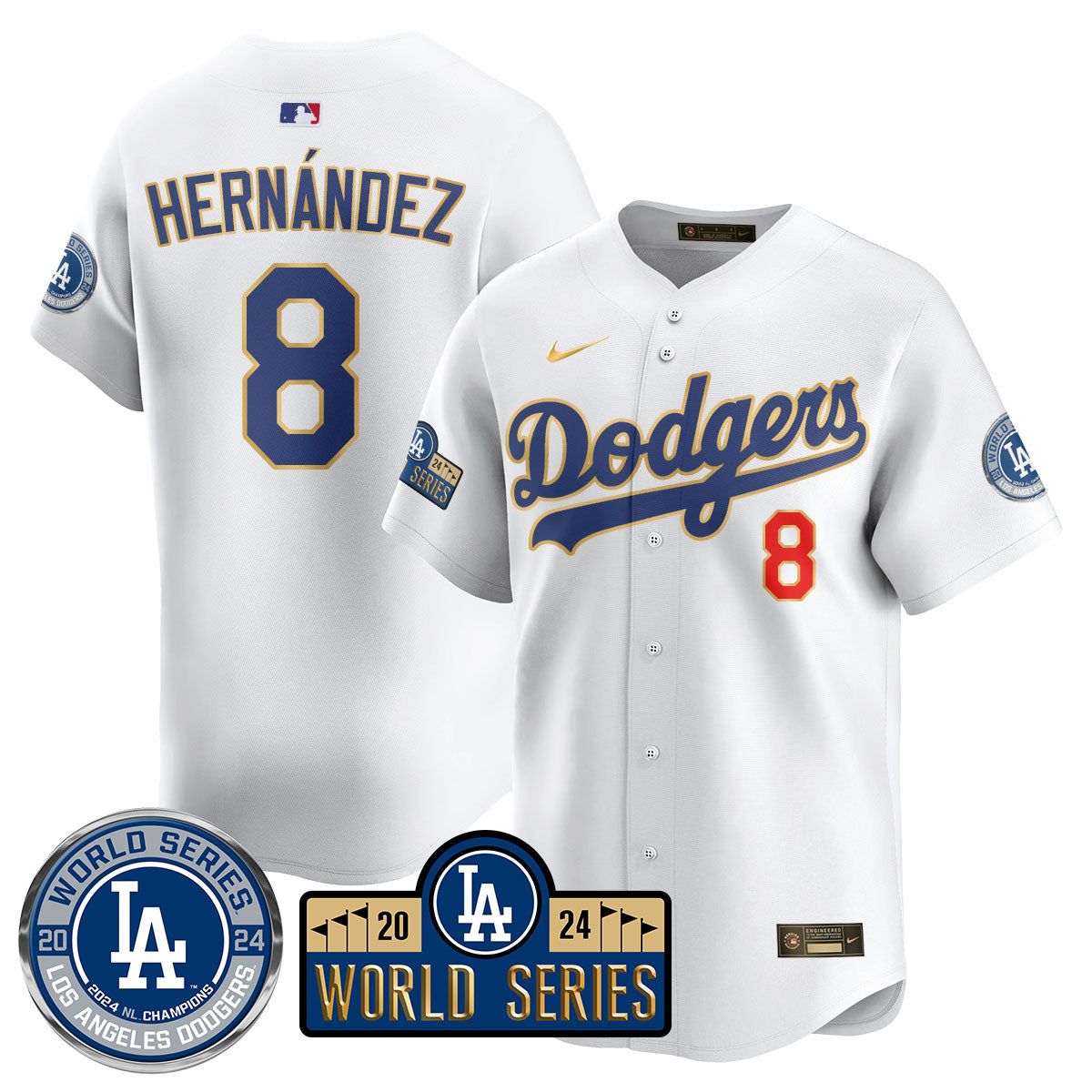 LAD World Series 2024 Men Jersey - All Stitched