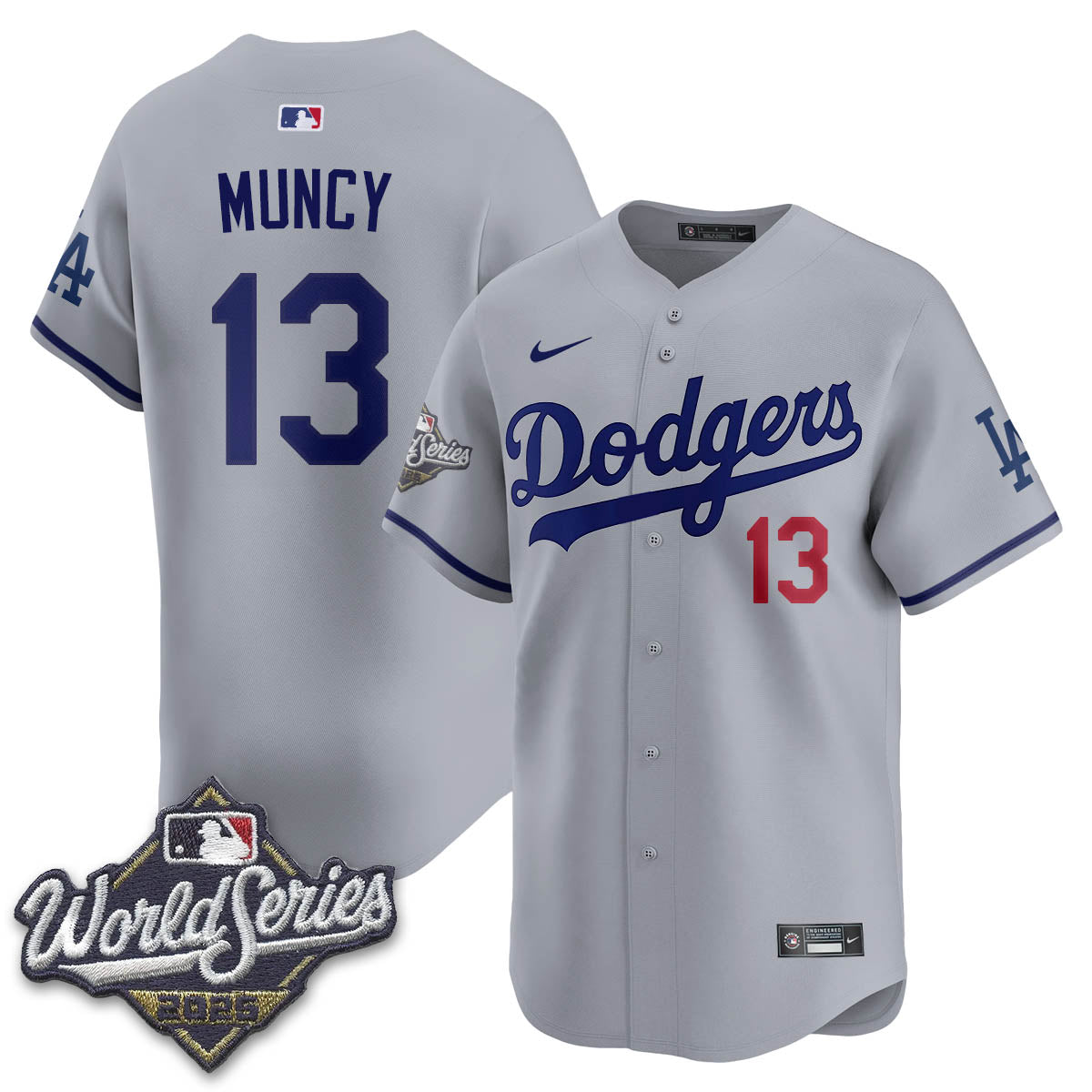 LAD 2025 World Series Jersey - All Stitched