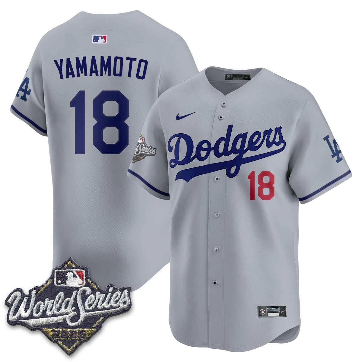 LAD 2025 World Series Jersey - All Stitched