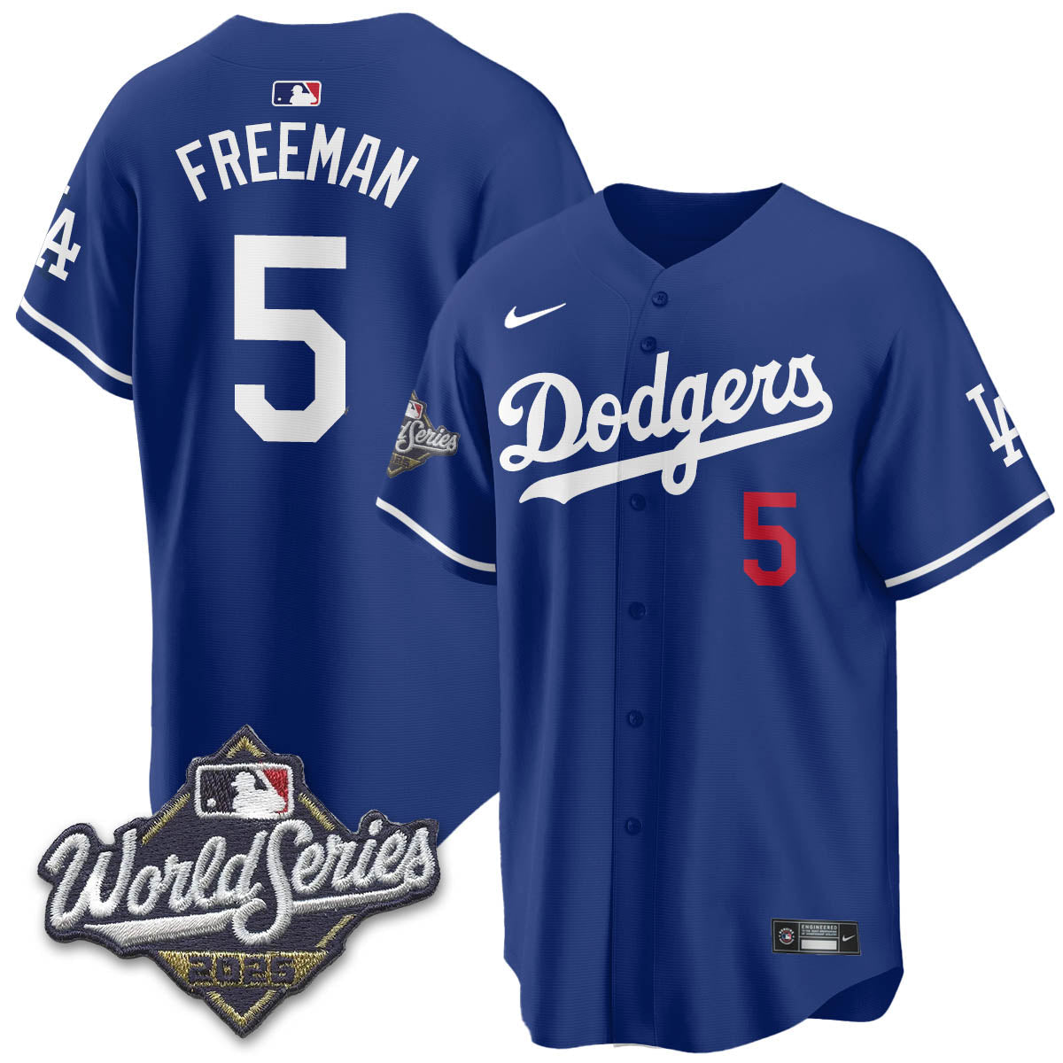 LAD 2025 World Series Jersey - All Stitched
