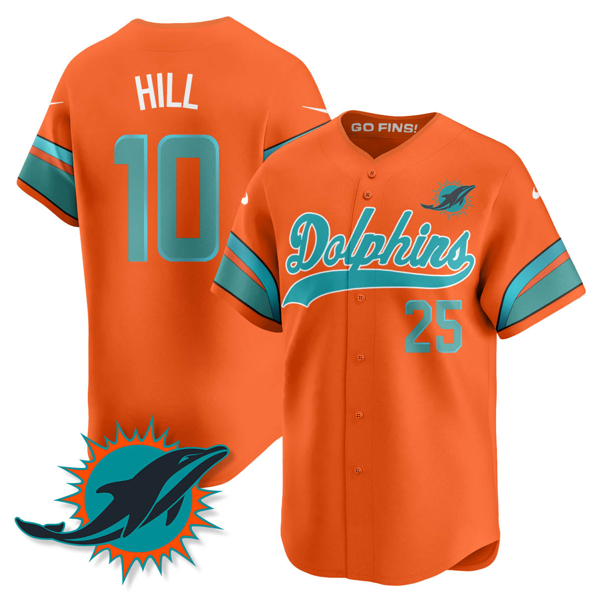 MIA "Rivalries" Vapor Limited Baseball Jersey - All Stitched