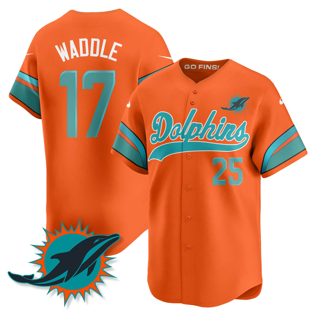 MIA "Rivalries" Vapor Limited Baseball Jersey - All Stitched