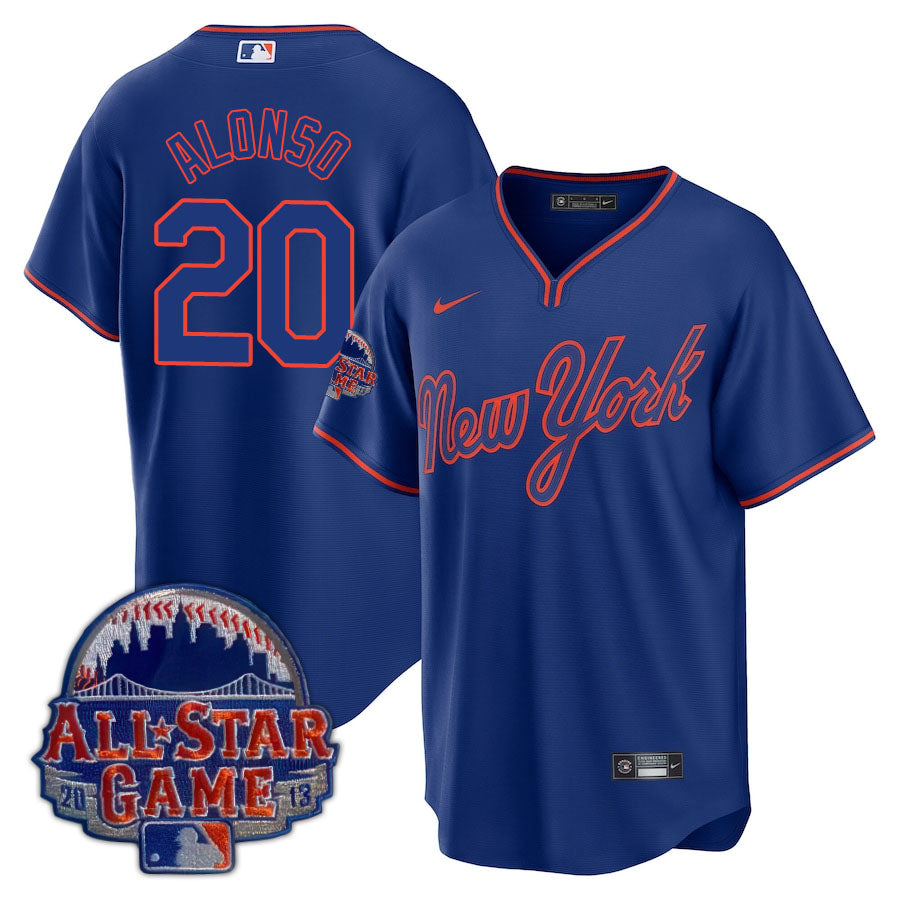 NYM Limited Jersey - 2013 Patch - All Stitched