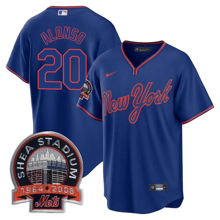 NYM Limited Men Jersey - 2008 Patch - All Stitched