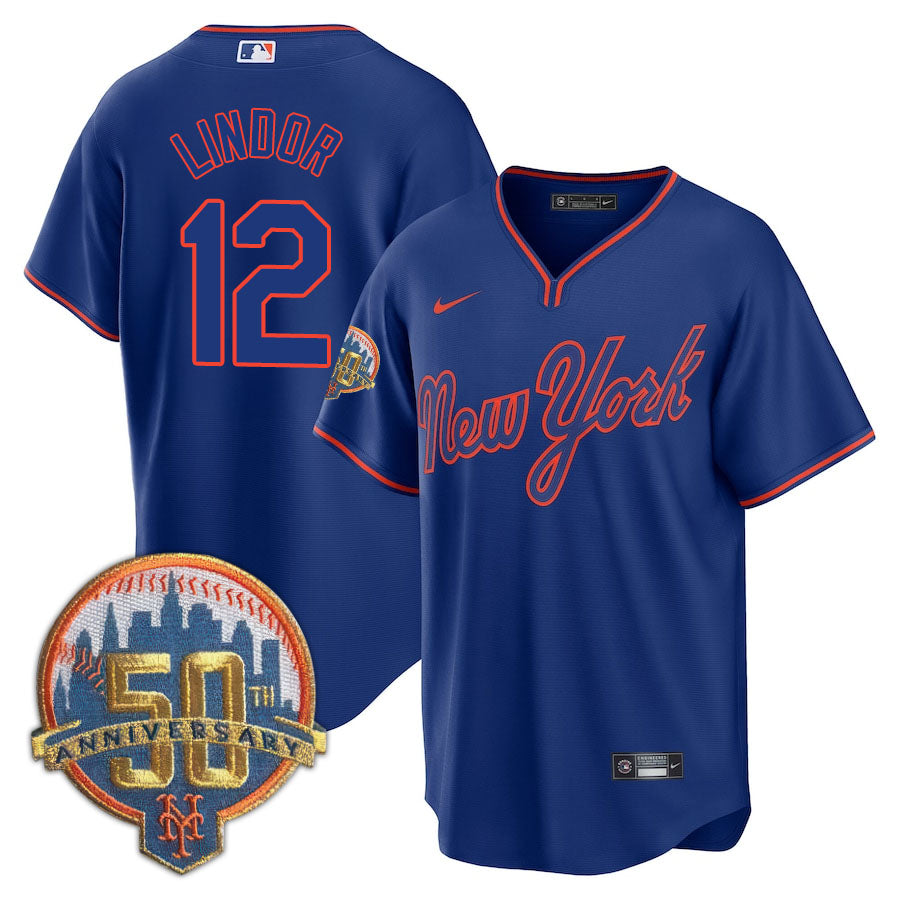 NYM Limited Men Jersey - 2012 Patch - All Stitched