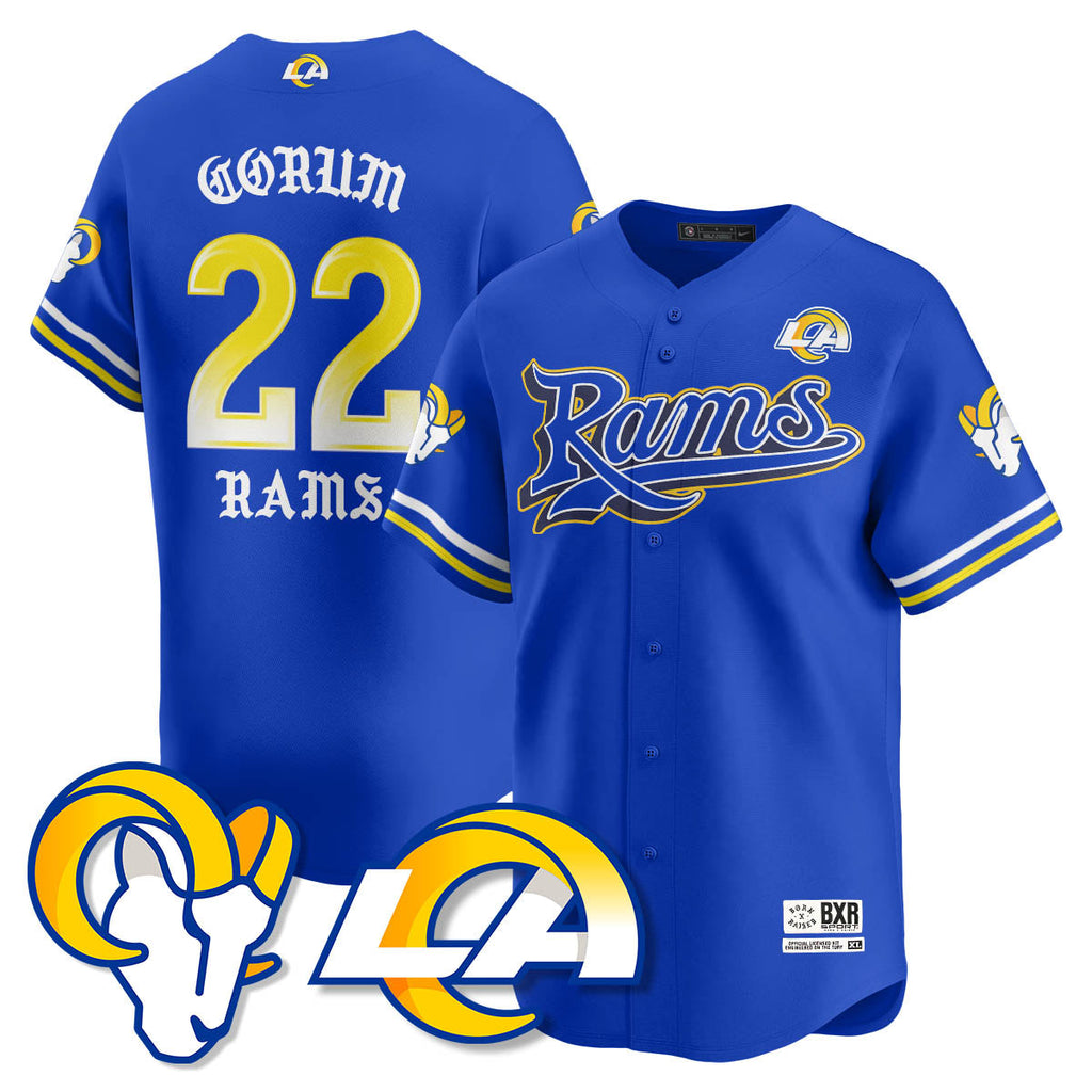 LAR Born x Raised Baseball Jersey - All Stitched