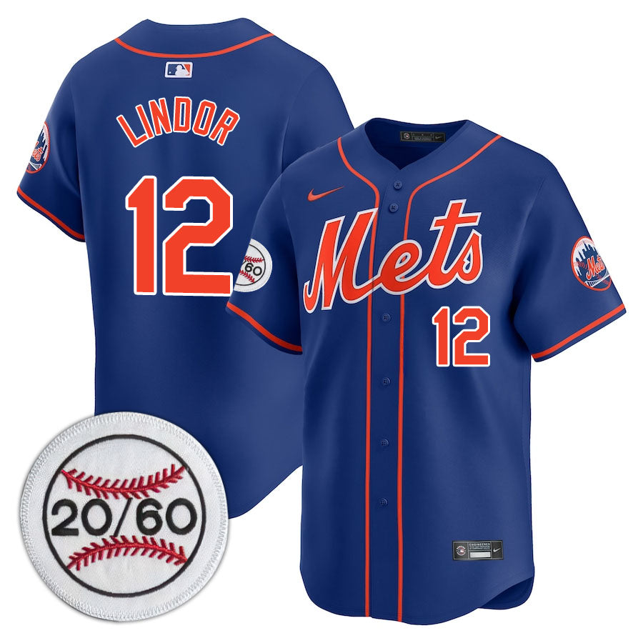 NYM Limited Jersey - 2001 Patch - All Stitched