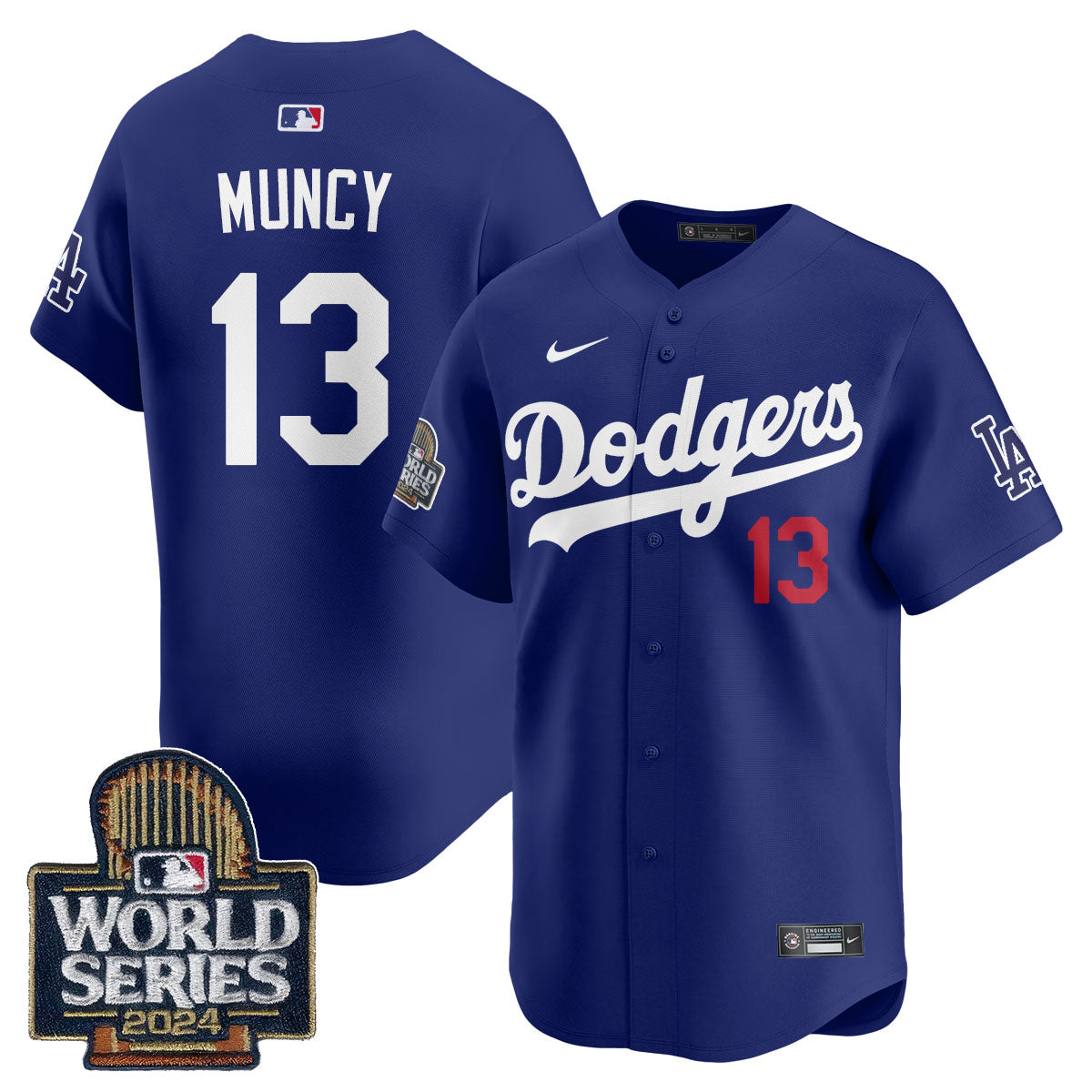 LAD World Series 2024 Men Jersey - All Stitched