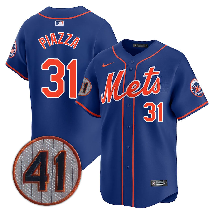 NYM Limited Jersey - 2021 Patch - All Stitched
