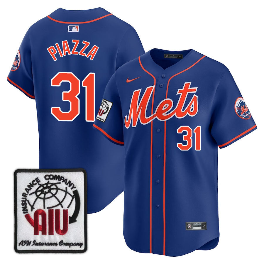 NYM Limited Jersey - 2000 Patch - All Stitched