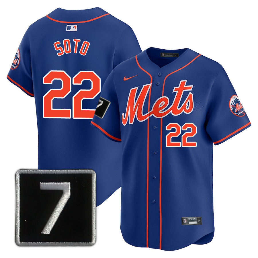 NYM Limited Jersey - 2025 Patch - Stitched