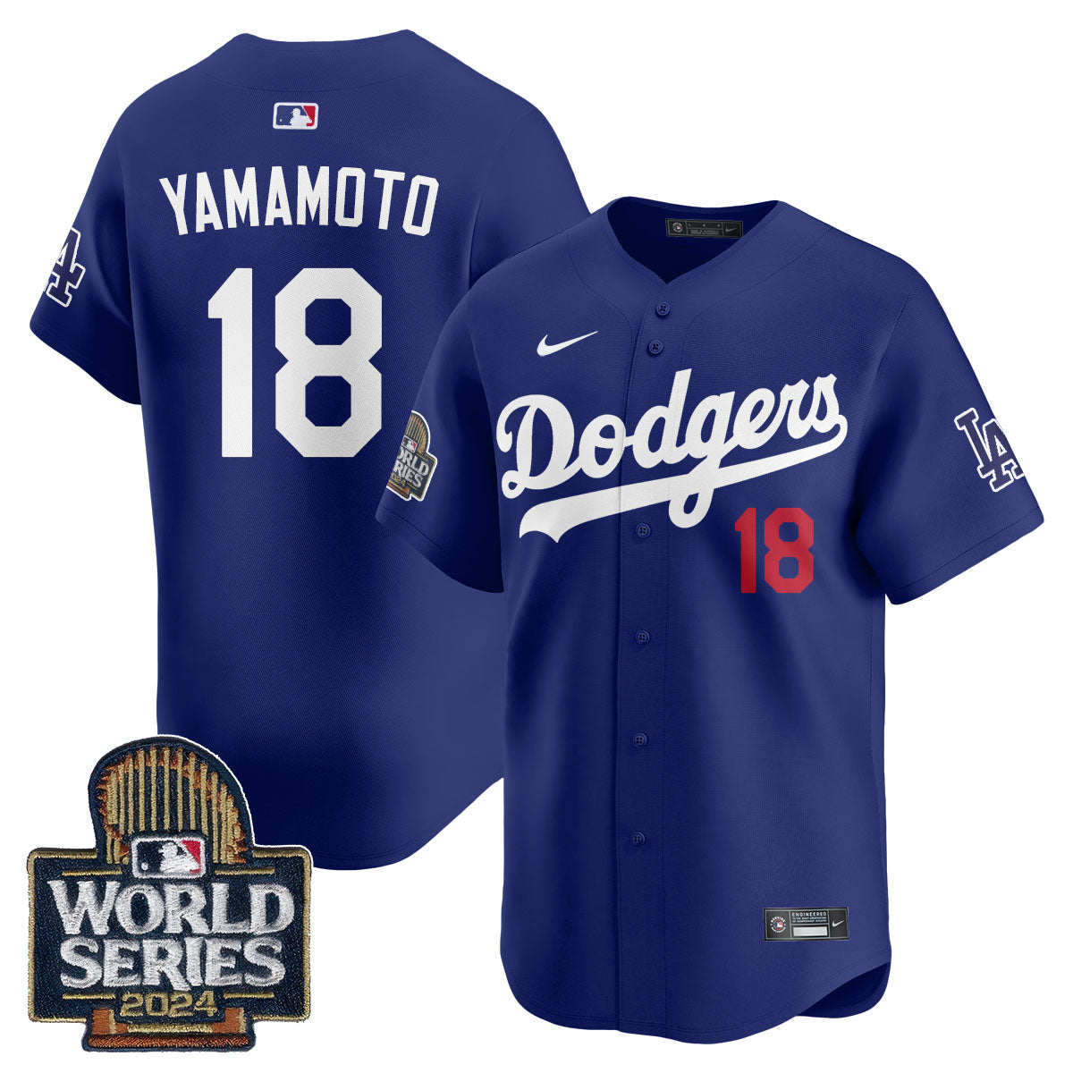 LAD World Series 2024 Men Jersey - All Stitched