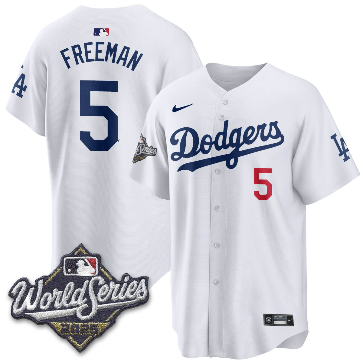 LAD 2025 World Series Jersey - All Stitched