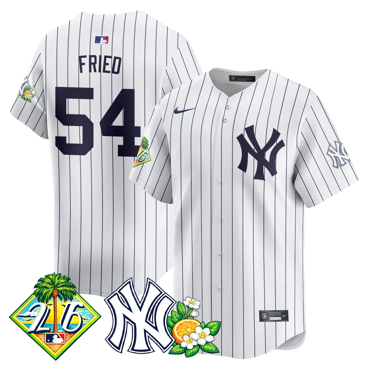 NYY 2026 Spring Training Vapor Limited Men Jersey - All Stitched
