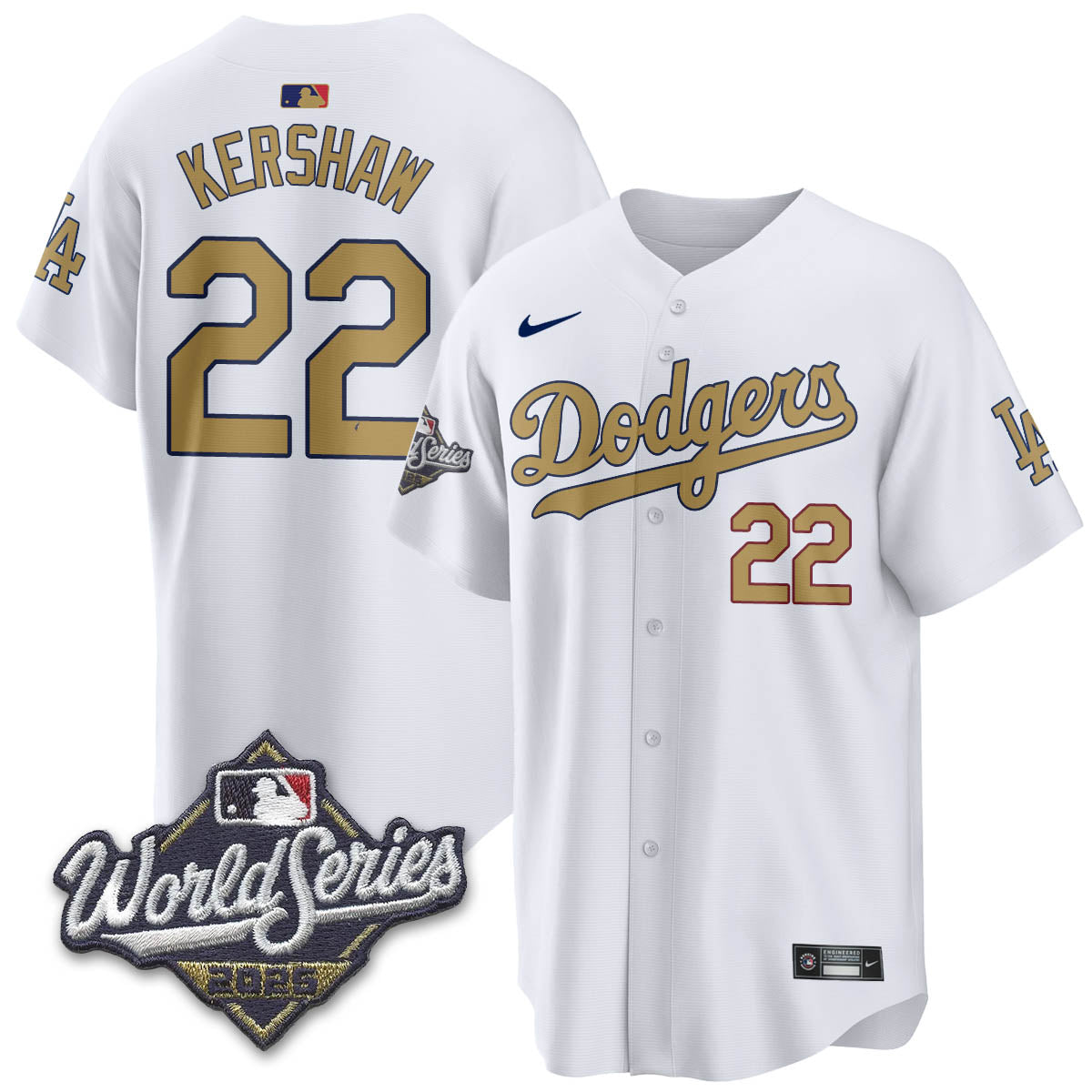 LAD 2025 World Series Jersey - All Stitched