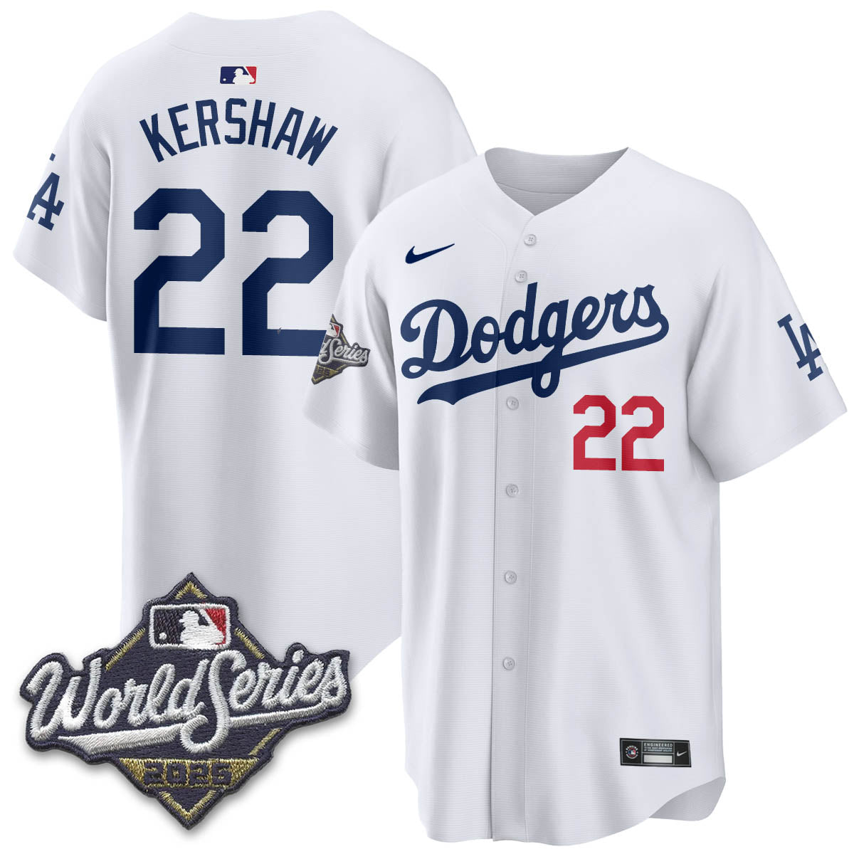 LAD 2025 World Series Jersey - All Stitched
