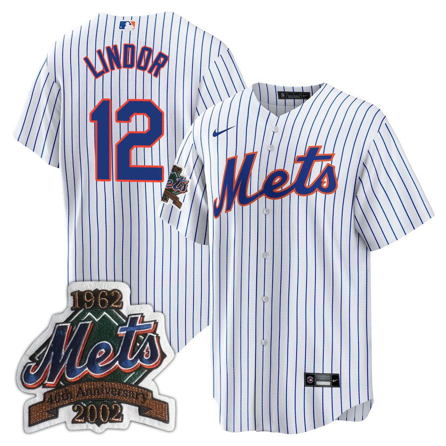 NYM Limited Jersey - 2002 Patch - All Stitched