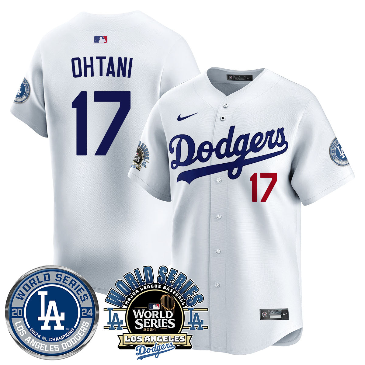 LAD World Series 2024 Jersey - All Stitched
