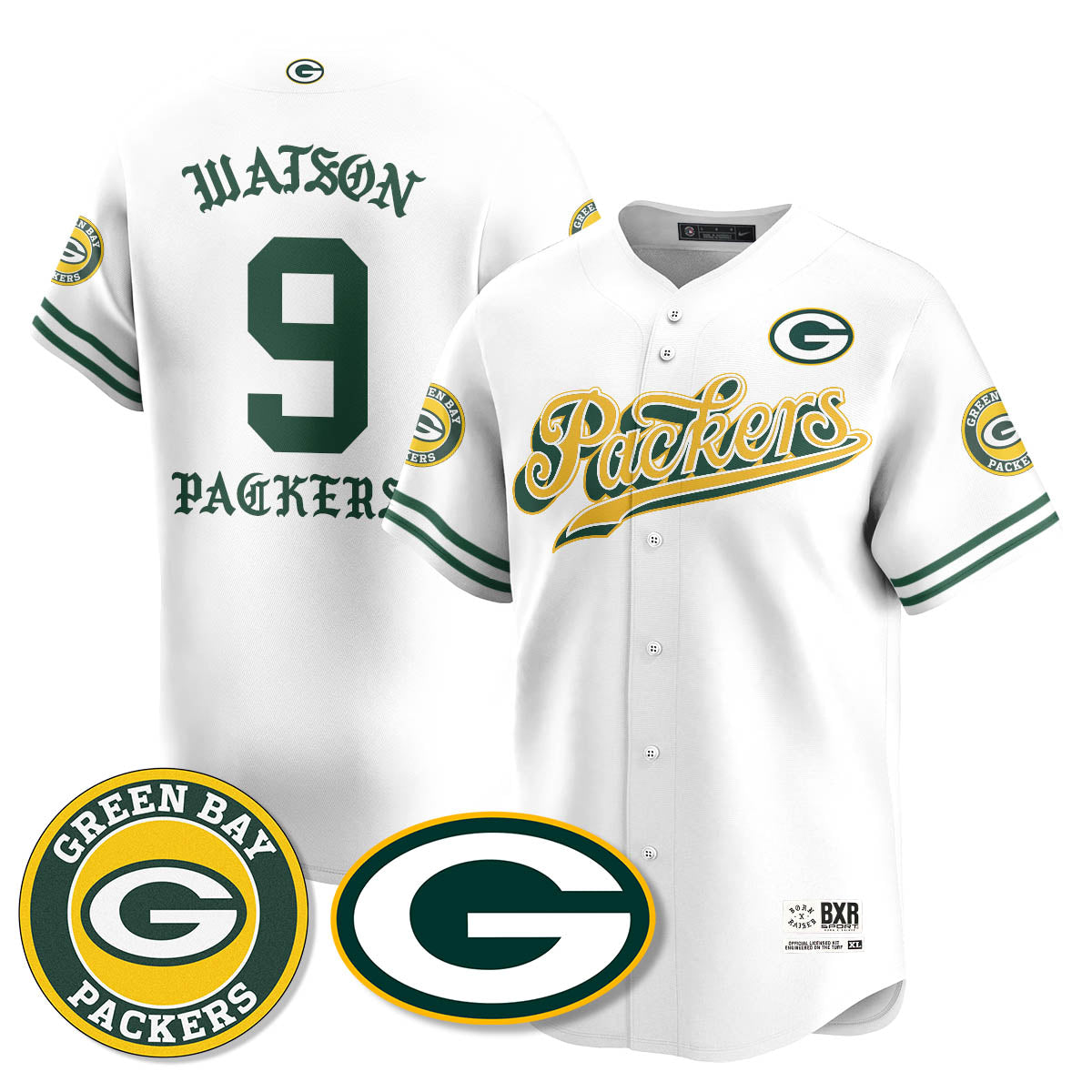 GB Born x Raised Baseball Men Jersey - All Stitched