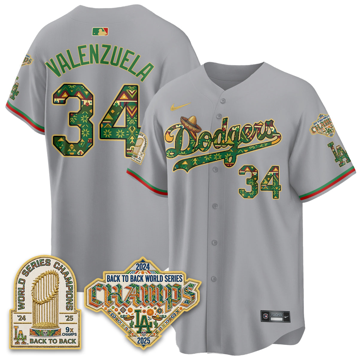 LAD x Mexican Heritage 2026 Limited Vapor Jersey - All Stitched