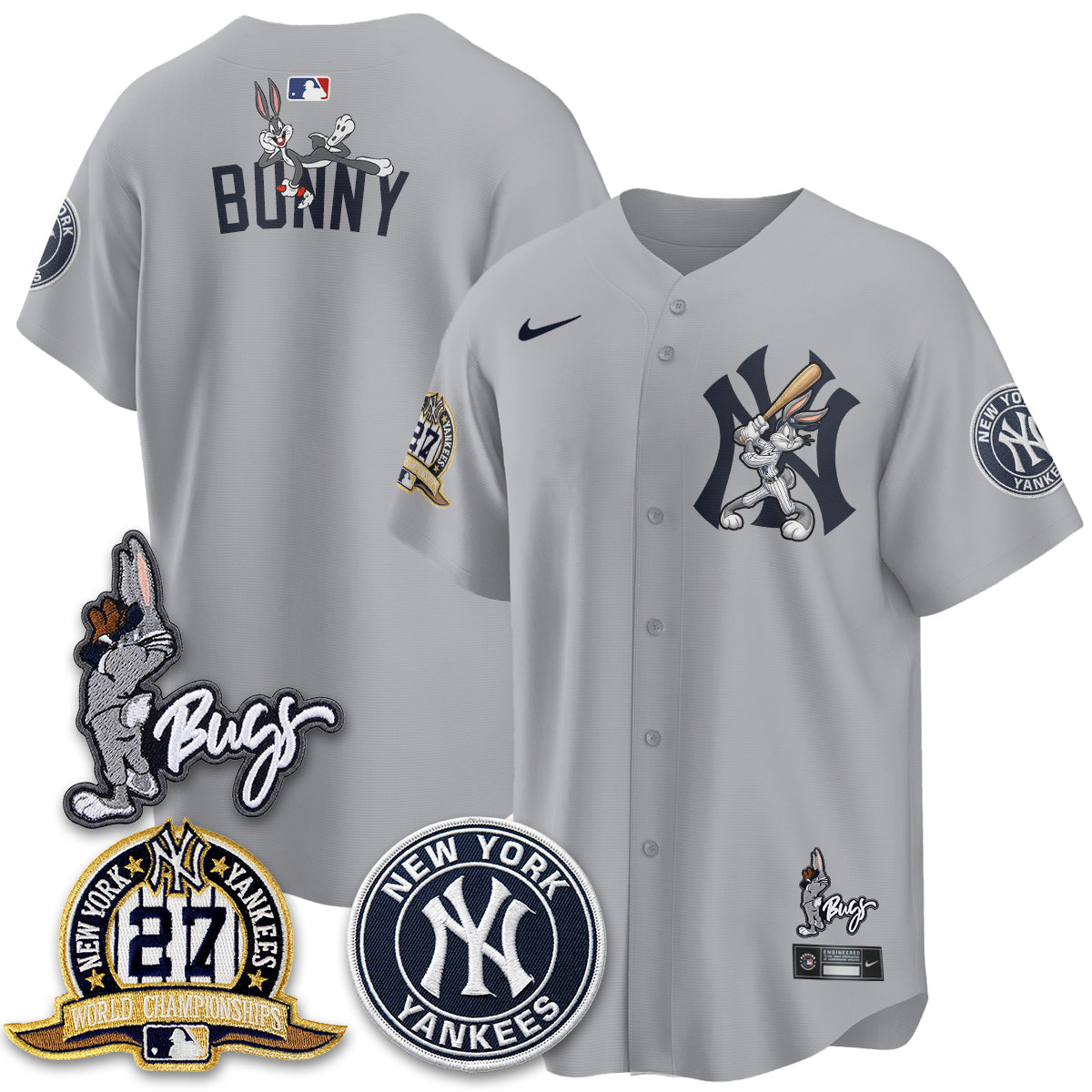NYY Bunny Vapor Limited Jersey - Stitched (Tiktok)