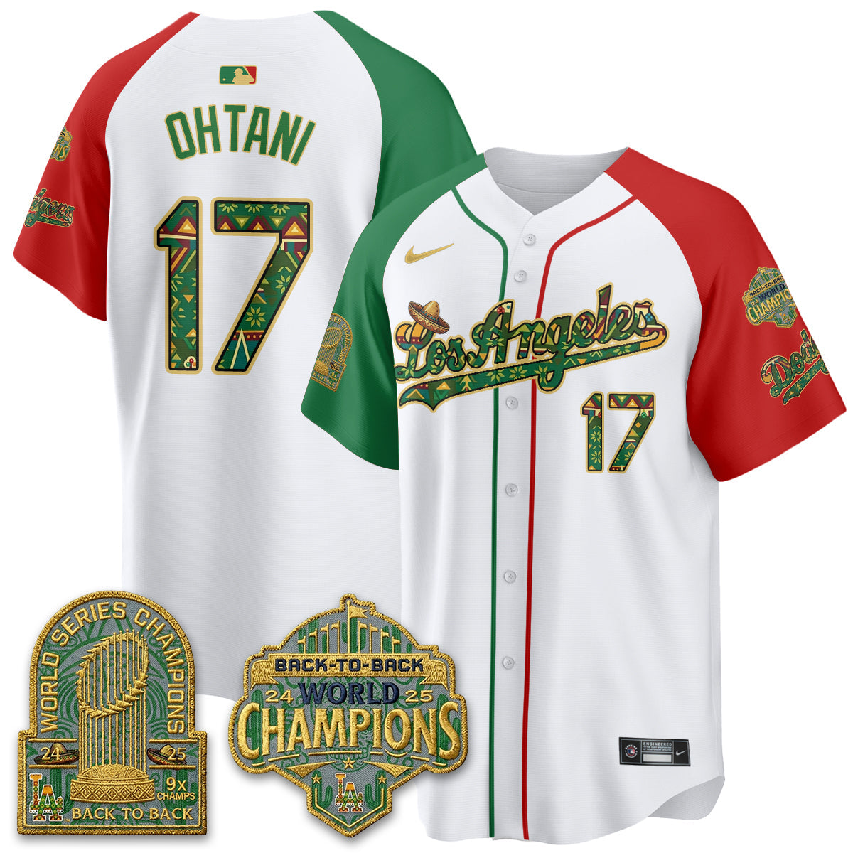 LAD x Mexican Heritage “Let’s Fiesta!” 2026 Limited Vapor Jersey - All Stitched