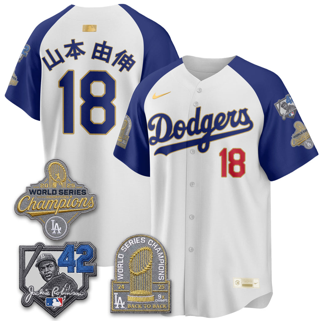 LAD 2026 Jackie Robinson New Era Vapor Limited Jersey - All Stitched