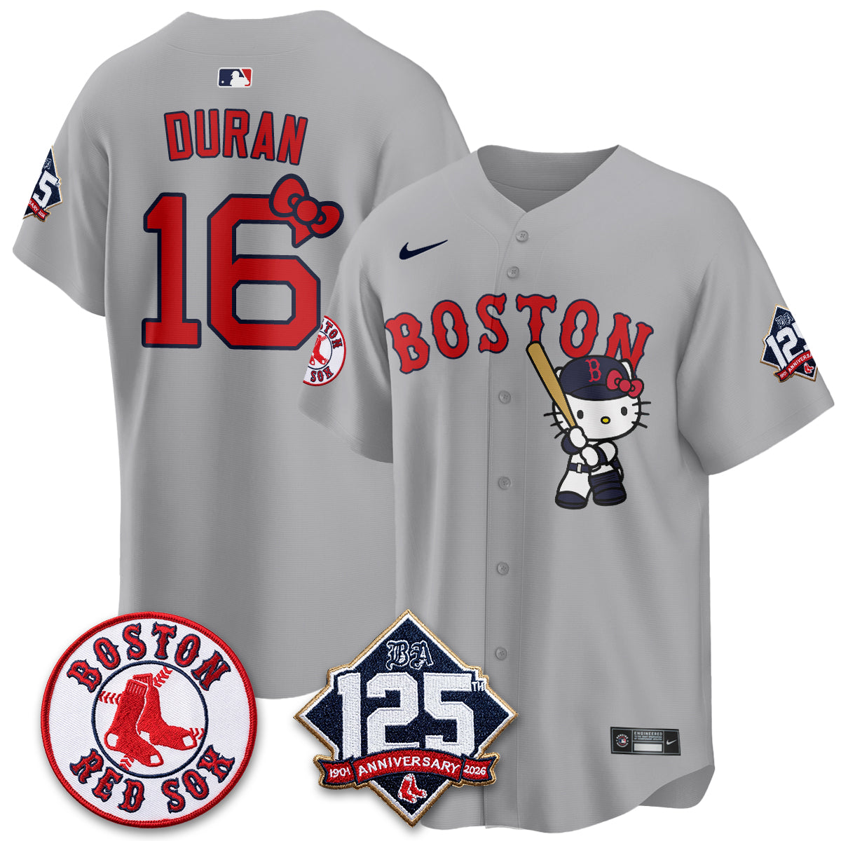 BOS x Meow KT Vapor Limited City Connect Jersey - Stitched