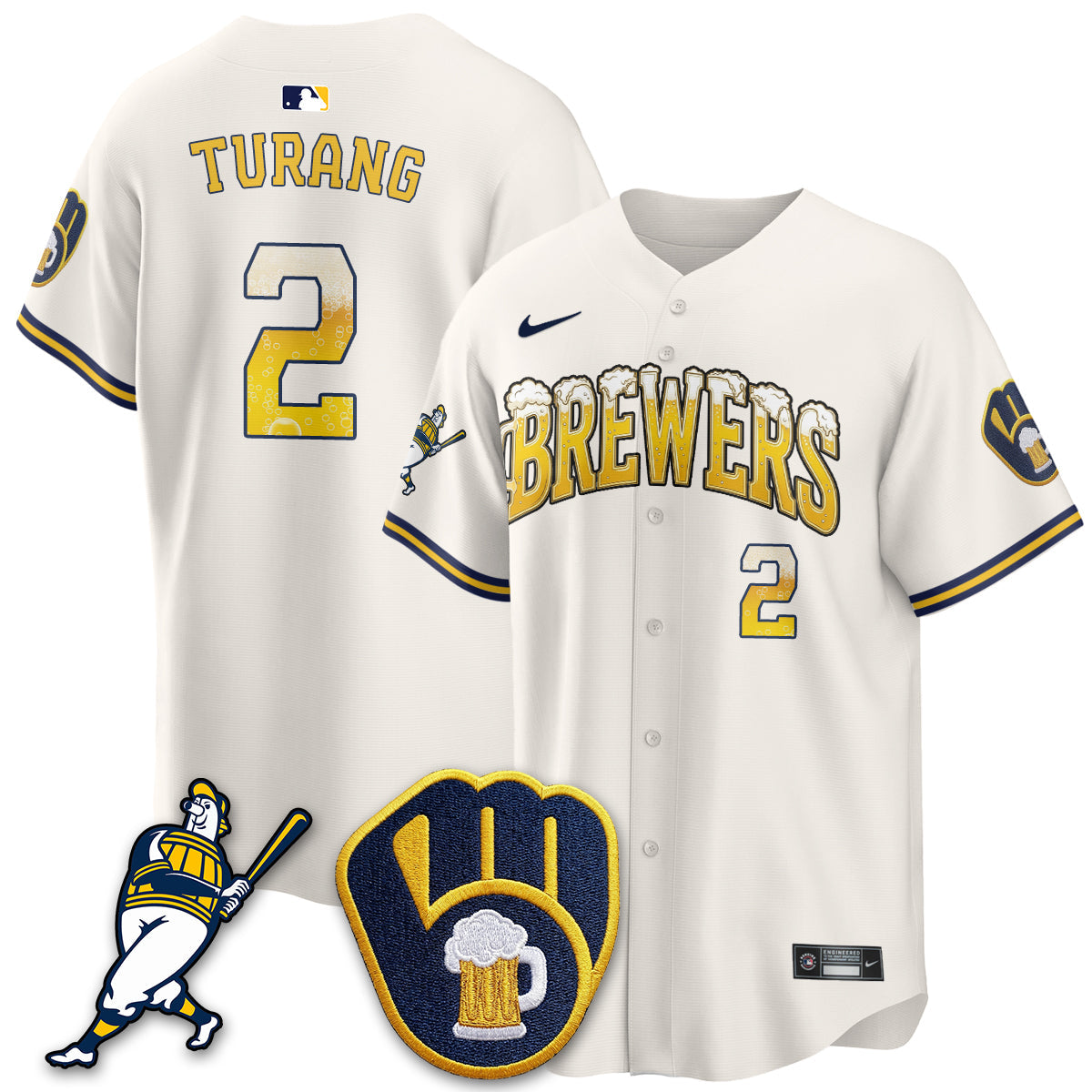 MIL "Pitcher & Pint" Navy Edition Vapor Limited Jersey - Stitched