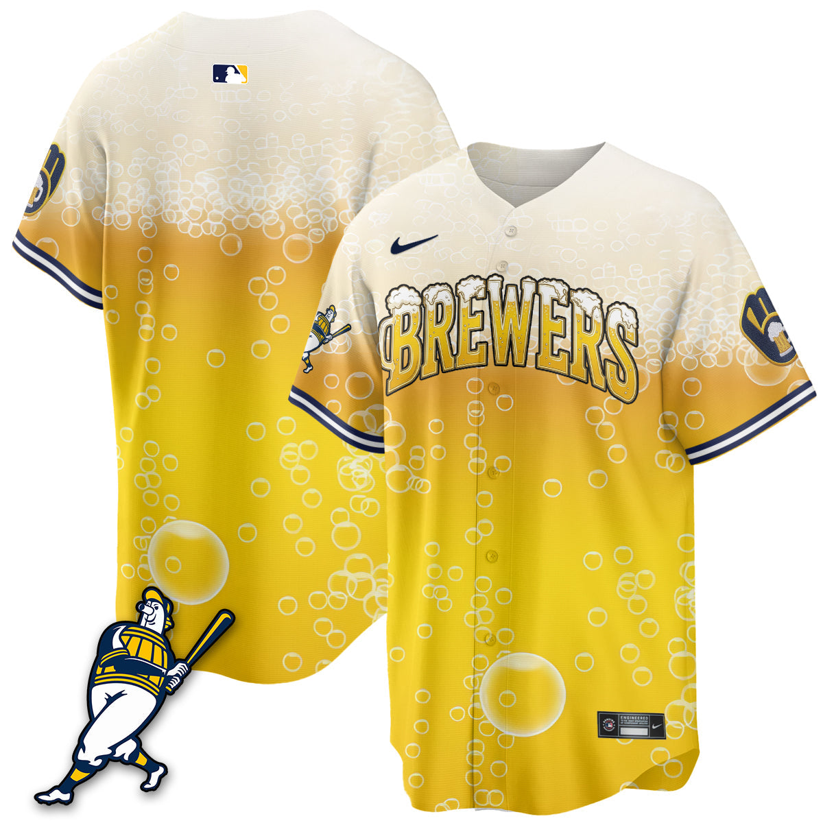MIL "Pitcher & Pint" Edition Vapor Limited Jersey - Stitched (2)